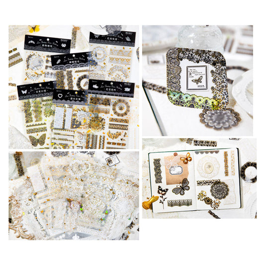 025257 LACE FANTASY SERIES STICKER SHEET 2PC