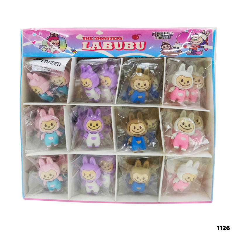 1126 LABUBU ERASER 36PC
