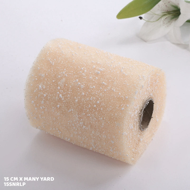 15SNRLP L PINK SNOW ROLL 15 CM X MANY YARD