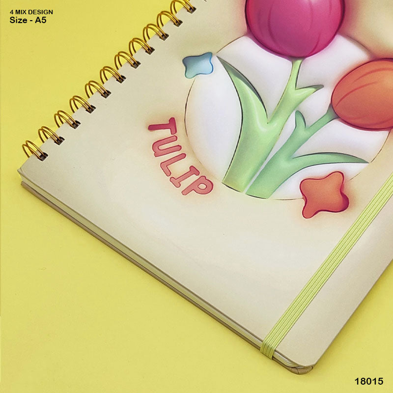 18015 SPIRAL DAIRY (21X15CM)