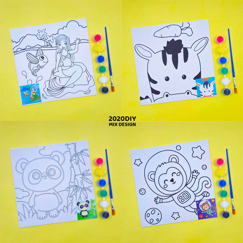 CANVAS PRINTED DESIGN 20X20CM (2020DIY)