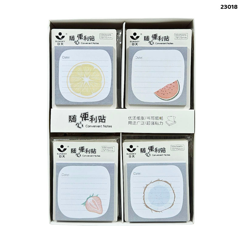 23018 STICKY NOTE 75x75MM (36PKT)