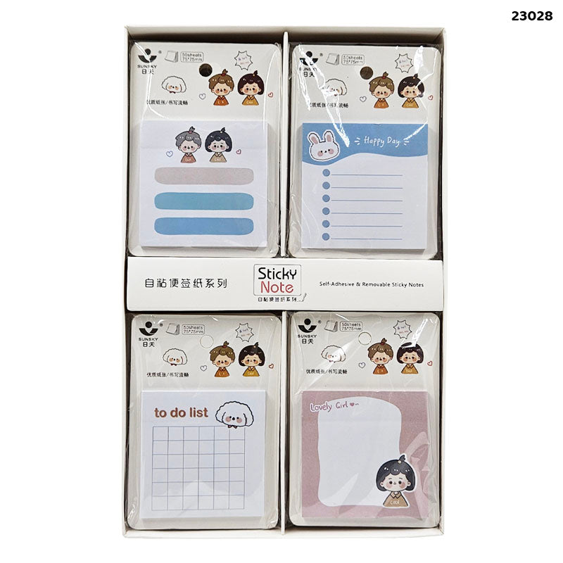23028 STICKY NOTE 75x75MM (36PKT)