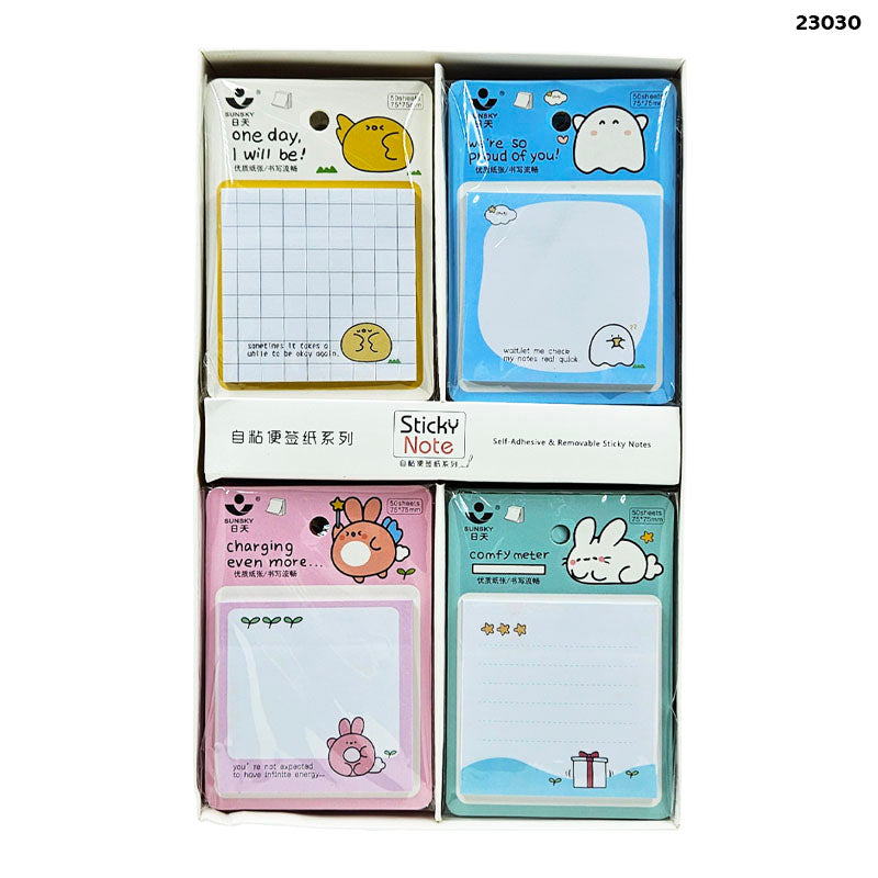23030 STICKY NOTE 75x75MM (36PKT)