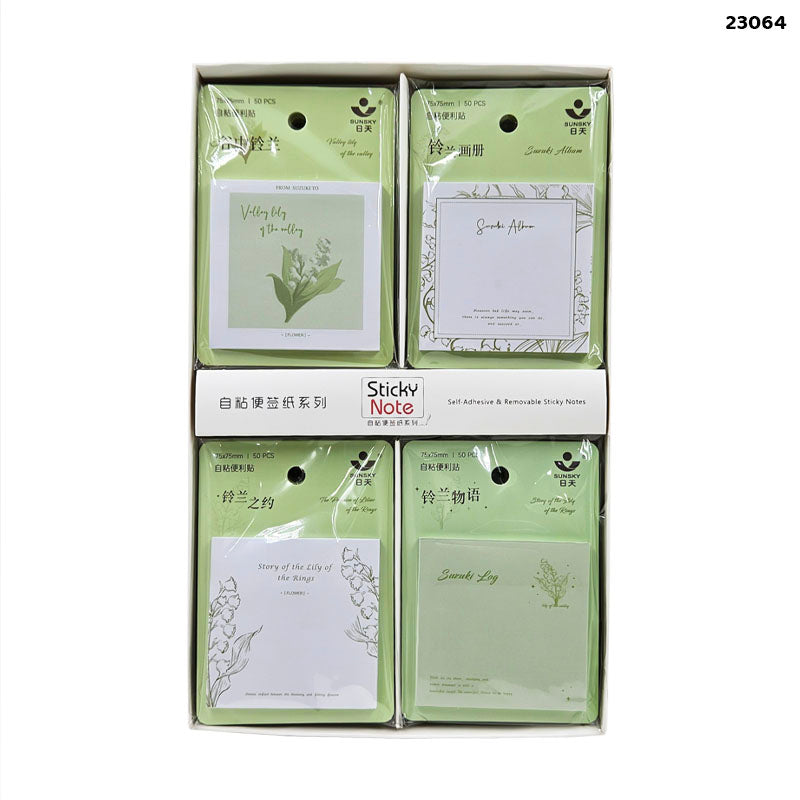 23064 STICKY NOTE 75x75MM (36PKT)