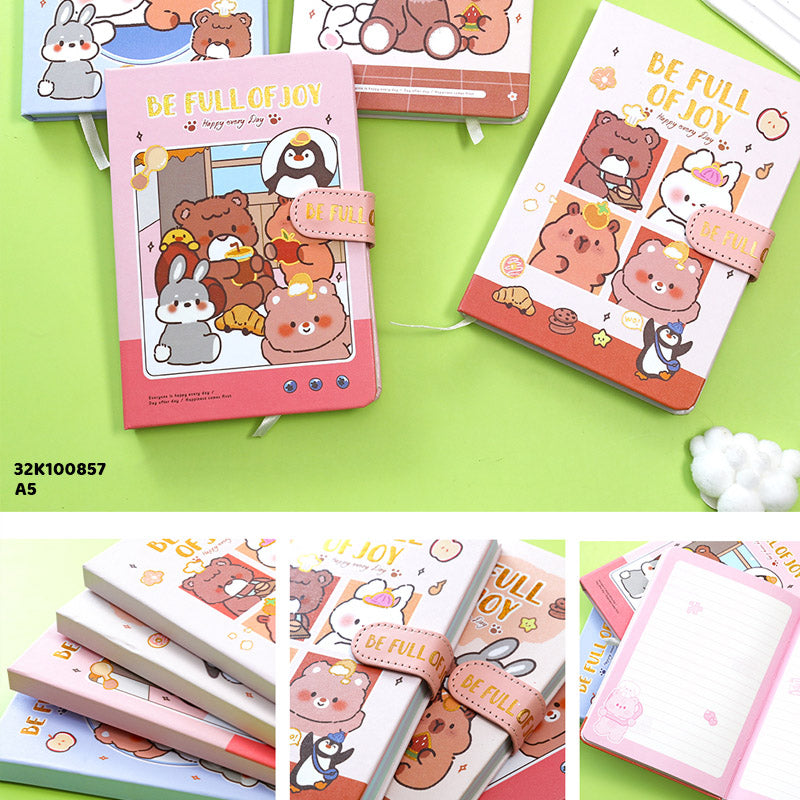 32K100857 NOTE BOOK MAGNETIC A5 (122X178MM)