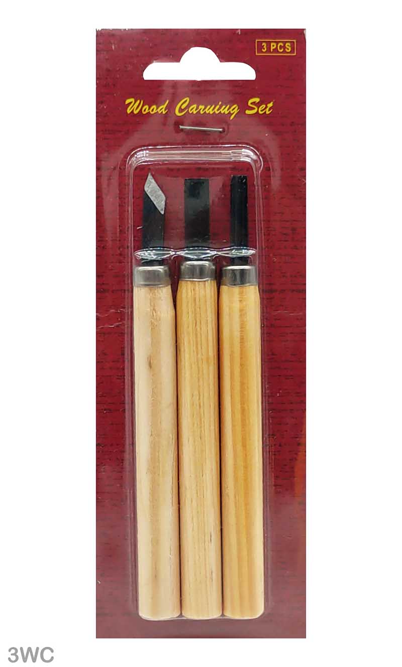 3PC WOOD CARVING TOOL (3WC)