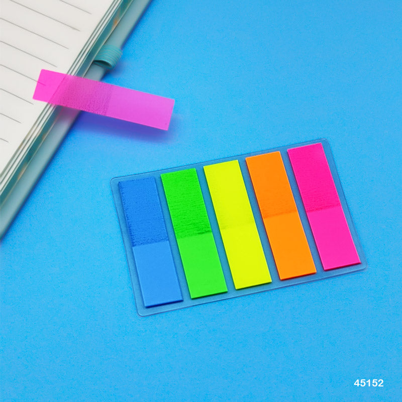45152 STICKY NOTES 12X45MM 5 COLOR NEON