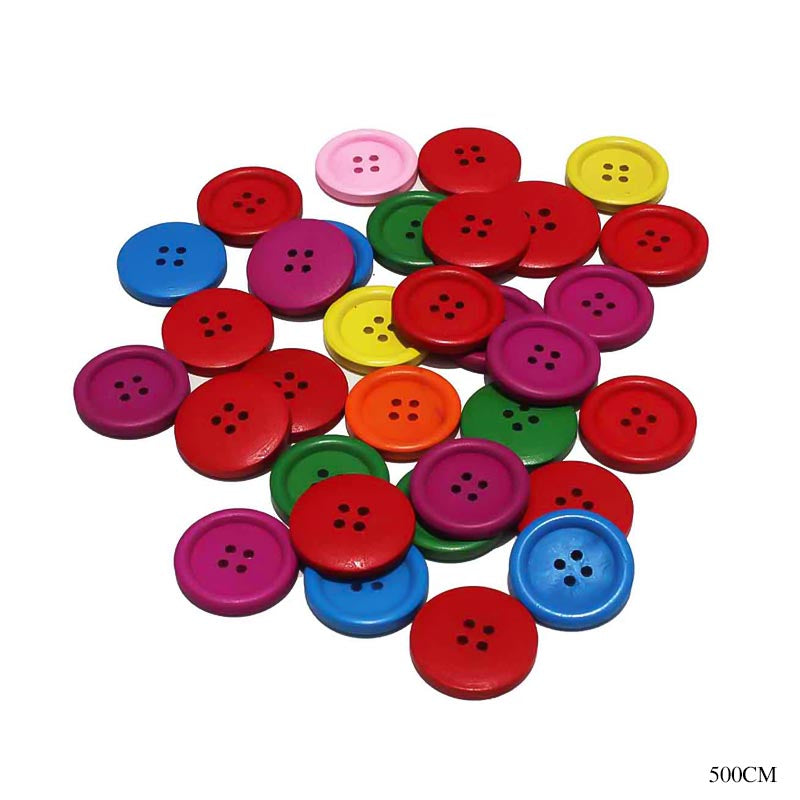 BUTTON COLORED MEDIUM 20MM 500GM (500CM)