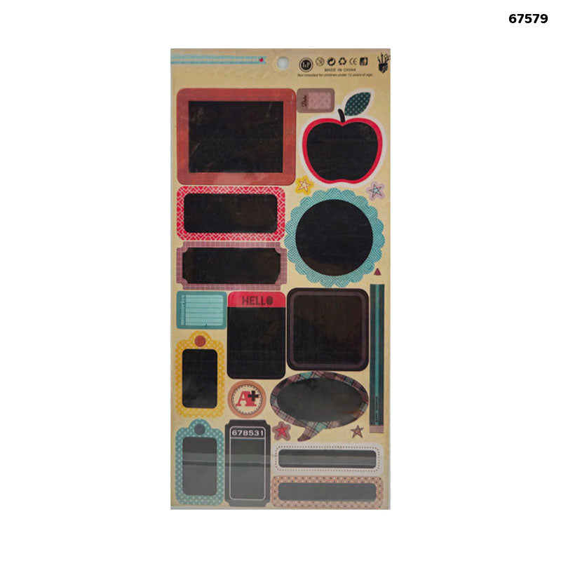 67579 SCRAP BOOK STICKER