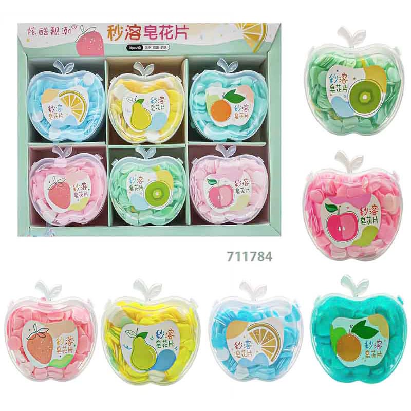 PAPER SOAP APPLE SHAPE BOX WN8007 (711784)