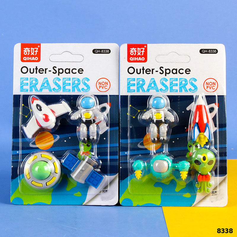 8338 OUTER SPACE ERASER 1pc