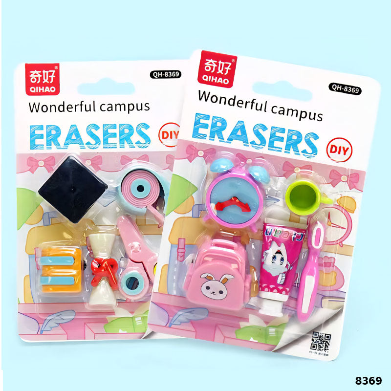 8369 WONDERFUL CAMPUS ERASER 1pc