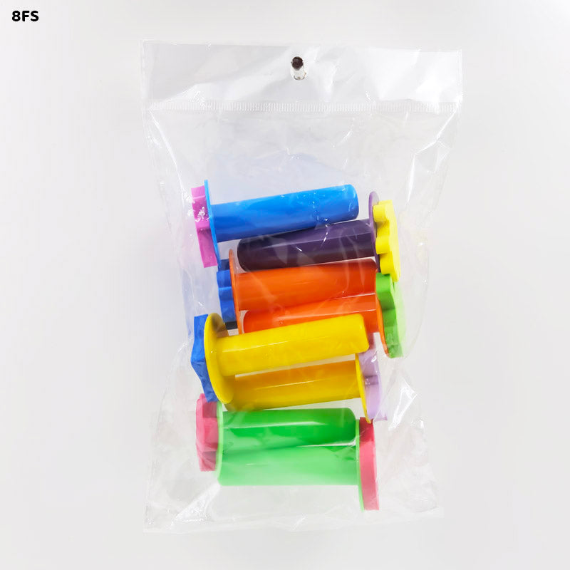 8PC FOAM STAMP WITH LONG PLASTIC HANDLE (8FS)