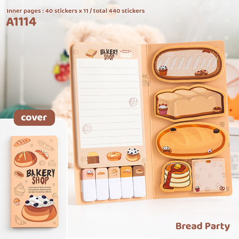 A1114 HANDBOOK STICKY NOTE 440PC