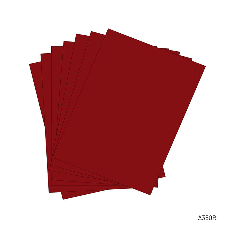 A3 CARD STOCK 50 SHEET RED 300GSM (A350R)