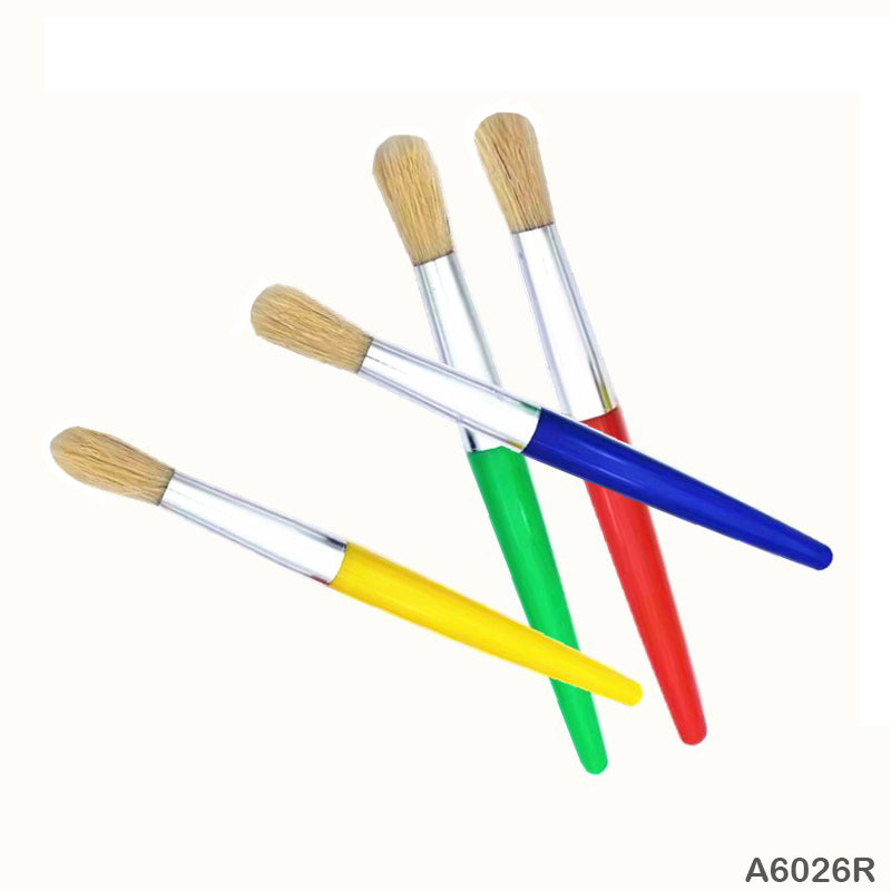 A6026R 4PC PAINT BRUSH ROUND