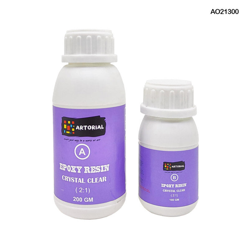 ARTORIAL AO21300 2-1 EPOXY ART RESIN HARDENER KIT 300GM IN