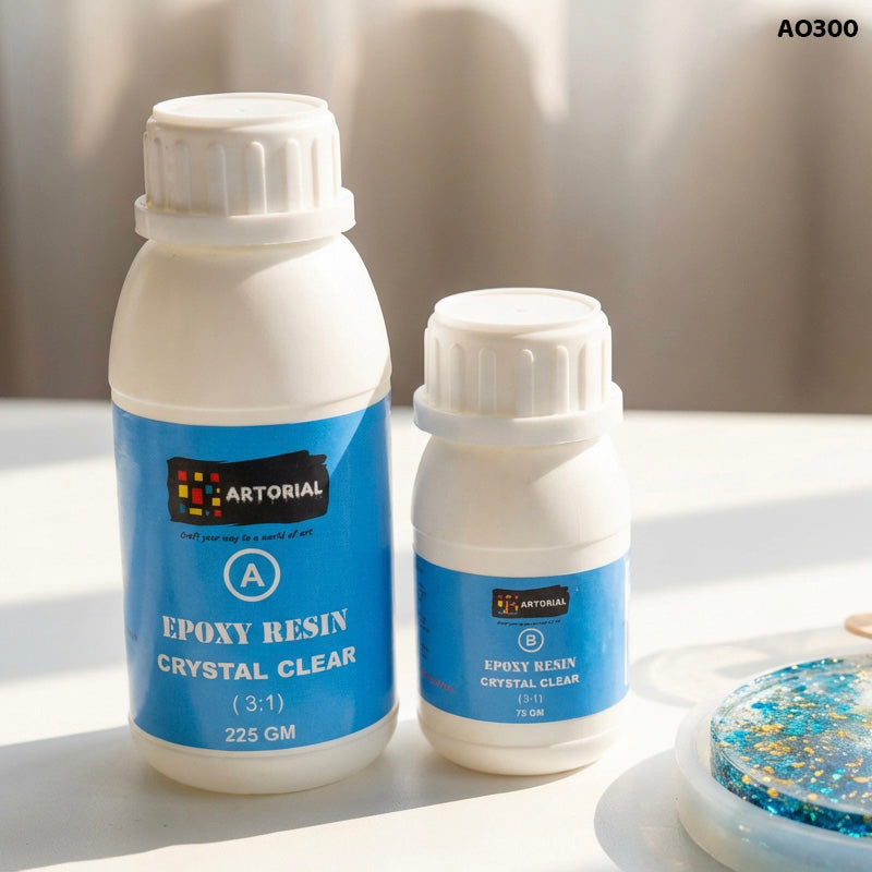 ARTORIAL AO300 3-1 EPOXY ART RESIN HARDENER KIT 300GM IN