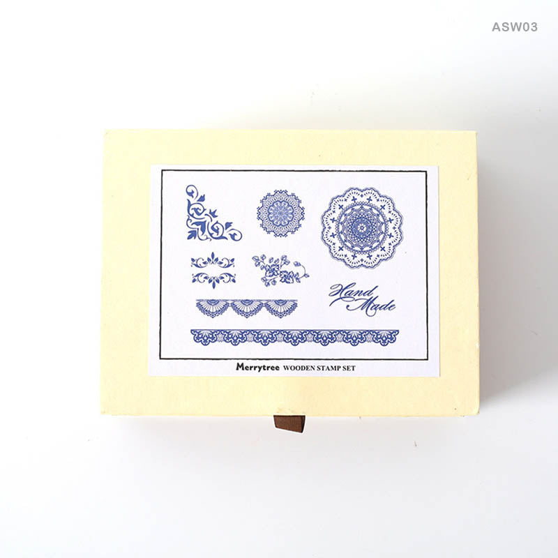 ASW03 WOODEN DECORATIVE STAMP