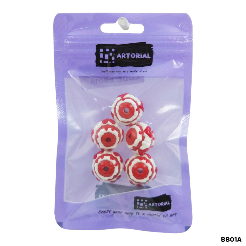 BB01A FANCY BRACELET BEADS 5PCS