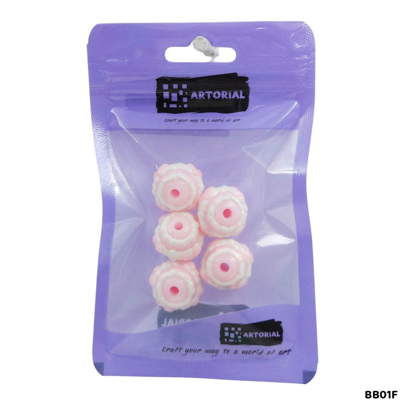 BB01F FANCY BRACELET BEADS 5PCS