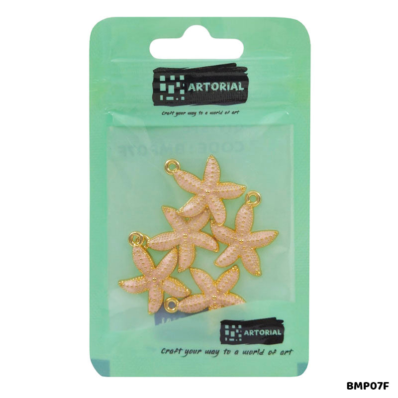 BMP07F STAR FISH PENDANTS SS 5PC