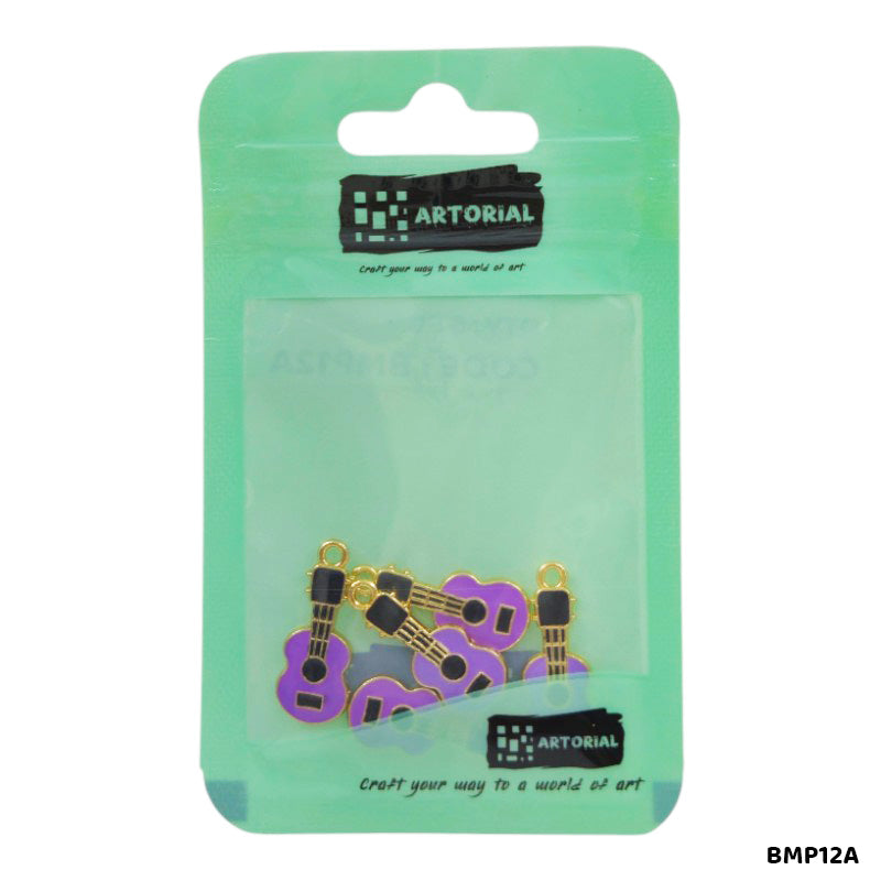 BMP12A GUITAR PENDANTS SS 5PC