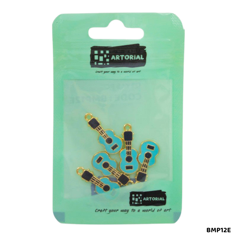 BMP12E GUITAR PENDANTS SS 5PC