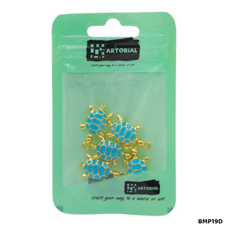 BMP19D TURTLES PENDANTS SS 5PC