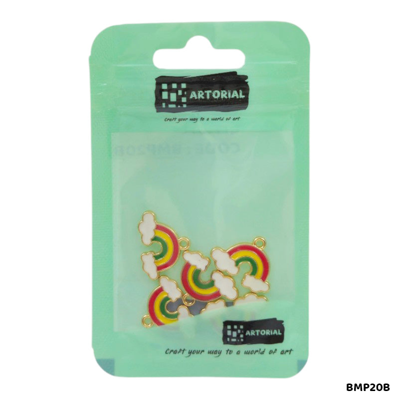BMP20B RAINBOW PENDANTS SS 5PC
