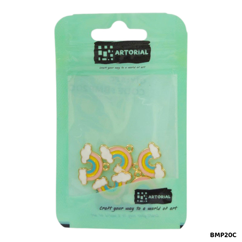 BMP20C RAINBOW PENDANTS SS 5PC