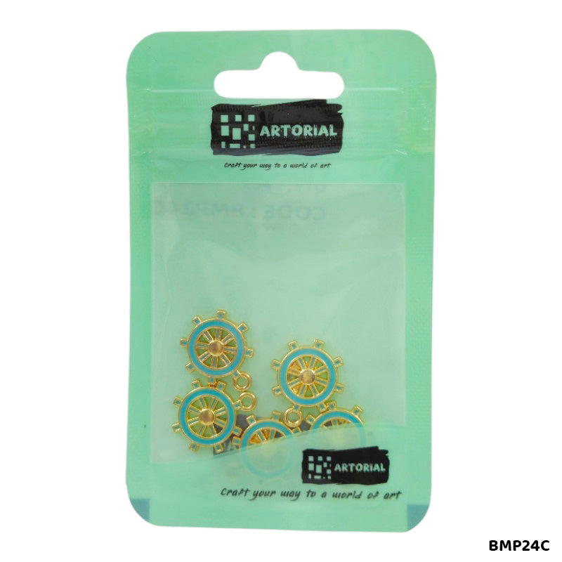 BMP24C SHIP STEERING WHEEL PENDANTS SS 5PC