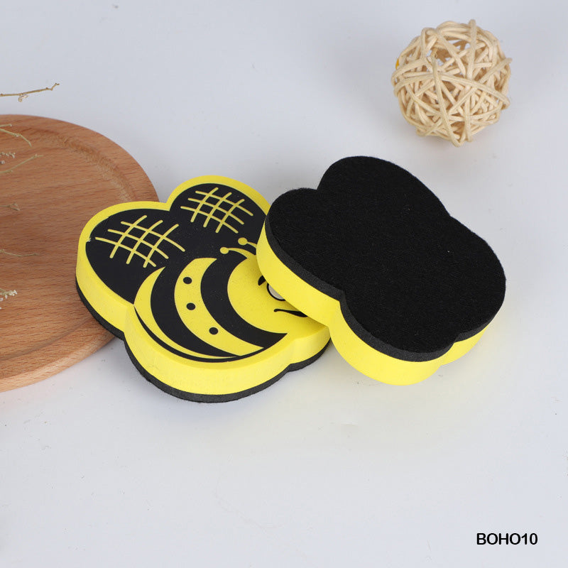 WHITE BOARD DUSTER MAGNETIC BEE (BOHO10)