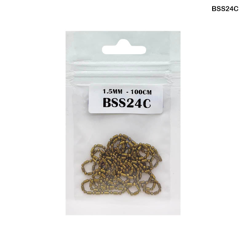 BSS24C CHAIN 1.5 MM COPER 100CM