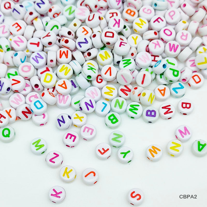 CBPA2 CRAFT BEADS PLASTIC 4*7MM 500GM A2