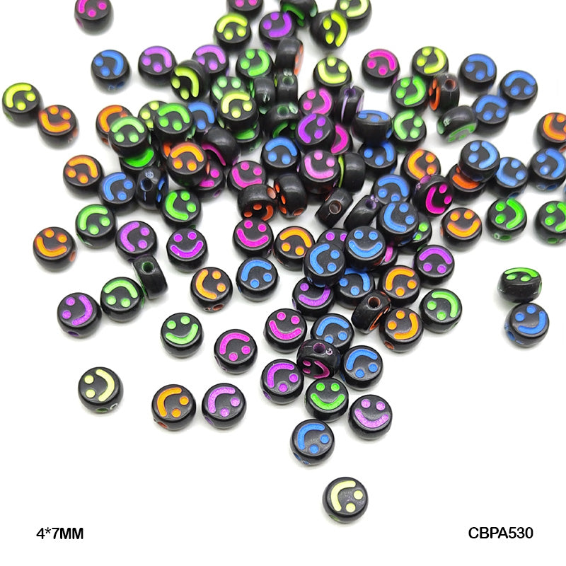 CBPA530 CRAFT BEADS PLASTIC 4*7MM 500GM A530