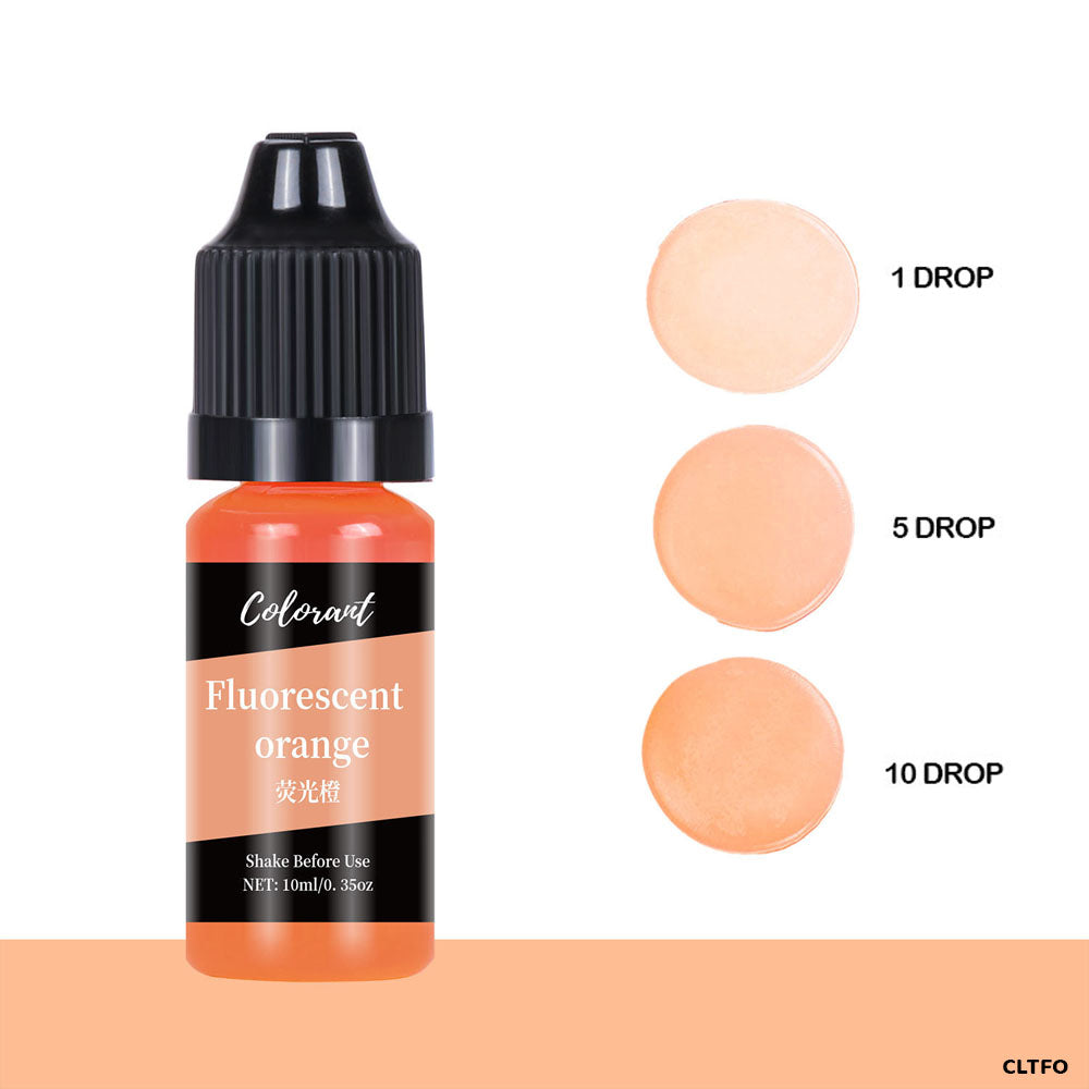 COLORANT 10ml FLUORESCENT ORANGE CLTFO