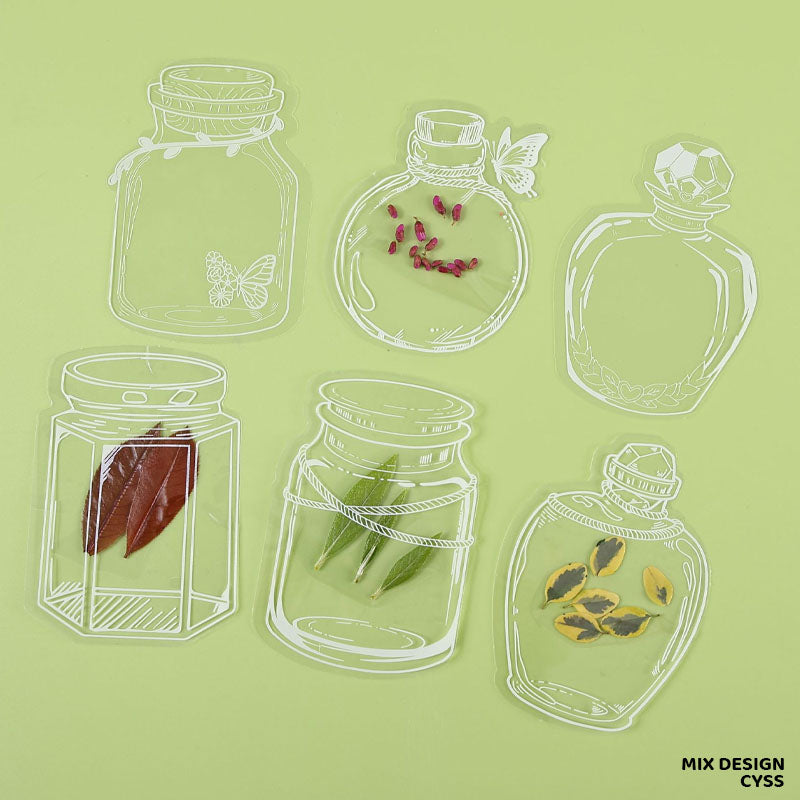 CYSS WORLD IN BOTTLE COLLAGE CARD 16 PIECE