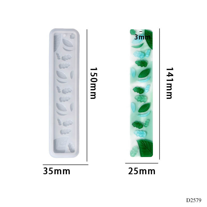 D2579 SILICON BOOKMARK MOLD
