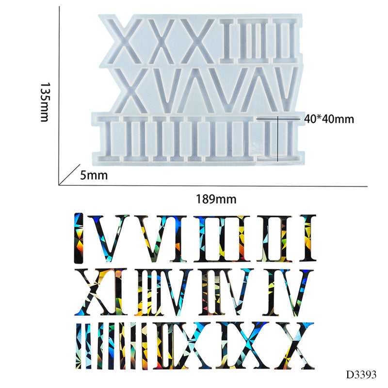 D3393 SILICON MOLD