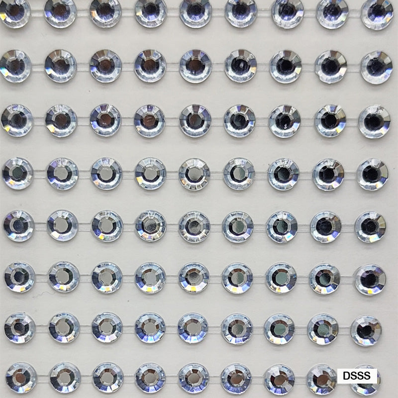 DIAMOND STICKER SMALL SILVER (DSSS)
