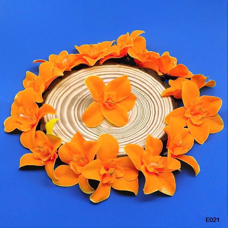 E021 LILY FLOWER 50PCS (7-8cm Approx)