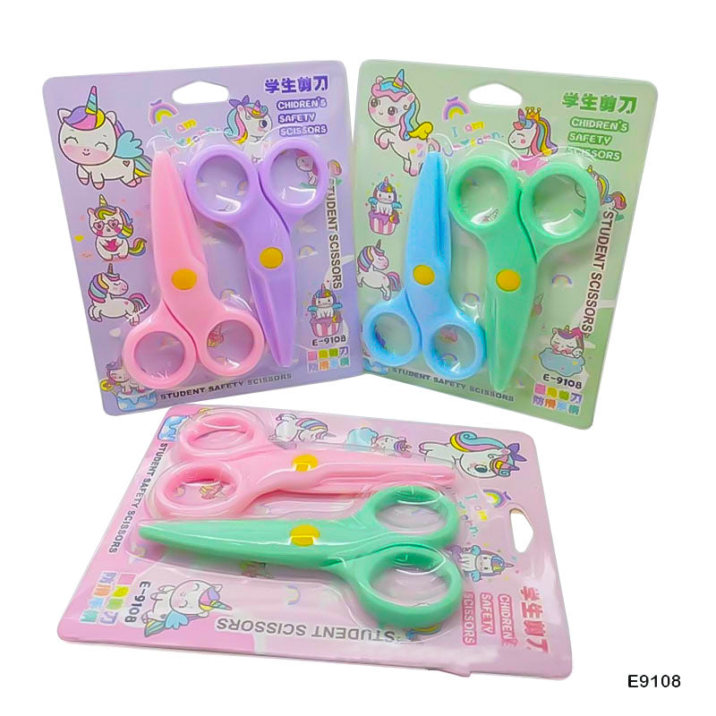 E9108 2PC CHILDREN SAFETY SCISSOR