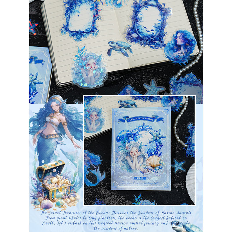 EXA2304223 DREAMLAND SERIES FANTASY STICKER 30PC