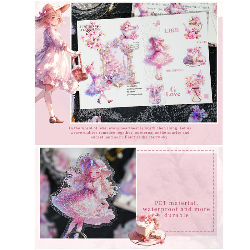 EXA2304226 DREAMLAND SERIES FANTASY STICKER 30PC