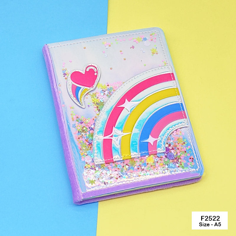 F2522 SOFT FUR DIARY A5