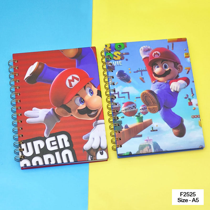 F2525 PRINTED SPIRAL DIARY 15X21CM