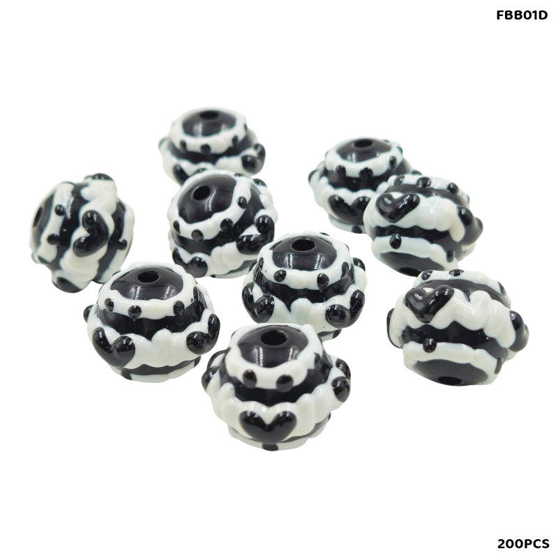 FBB01D FANCY BRACELET BEADS 200PCS
