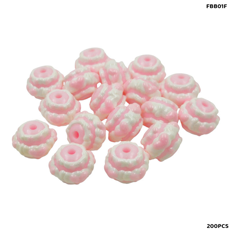 FBB01F FANCY BRACELET BEADS 200PCS